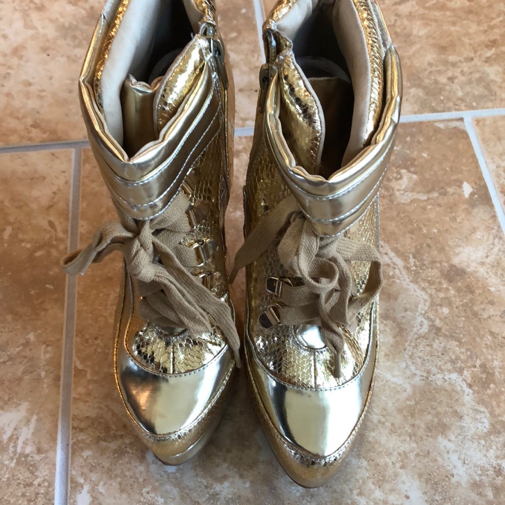 Woman’s high heels